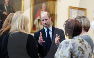 Prince William in Aberdeen, UK.