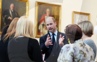 Prince William in Aberdeen, UK.