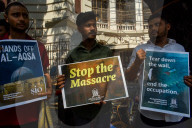 Protest In India In Solidarity Towards Palestine.