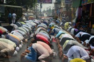 India Muslim Prayer Eid Ul Fitr