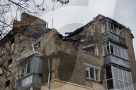 Consequences Of A Russian Attack Drone Strike On Chernihiv