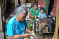 Ketupat Skin Production in Bandung