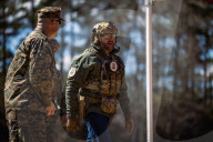 JD Vance visits Marine Corps Base Quantico