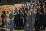 JD Vance visits Marine Corps Base Quantico