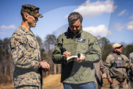 JD Vance visits Marine Corps Base Quantico