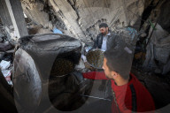 Palestinian Family Prepares Traditional Eid Cookies in Gaza City