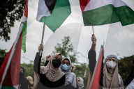 Al Quds Rally In Solidarity With The Palestinian People In Jakarta