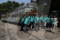 Climate Change Awareness Campaign In Kolkata, India - 28 Mar 2025