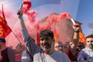 National Strike For The Renewal Of The National Collective Labor Agreement For Italian Metalworkers