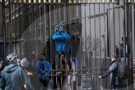 Pro-Palestine Student Protesters Block Entrance To University College London On 28 March 2025