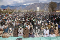Muslims Attend Ramadan's Last Friday Prayers In Srinagar