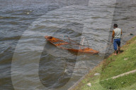 Gusty Winds At Dal Lake In Srinagar