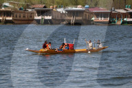 Gusty Winds At Dal Lake In Srinagar