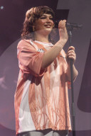 Lola Young performs at Manchester Academy
