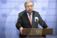 NY; UN Secretary General Briefing On South Sudan