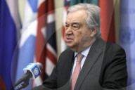 NY; UN Secretary General Briefing On South Sudan