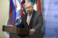 NY; UN Secretary General Briefing On South Sudan