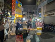 Old Quarter Night Market In Hanoi 