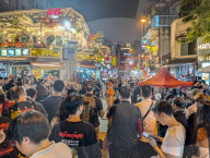 Old Quarter Night Market In Hanoi 
