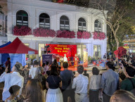 Old Quarter Night Market In Hanoi 