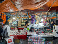 Old Quarter Night Market In Hanoi 