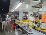 Old Quarter Night Market In Hanoi 
