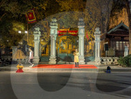 Old Quarter Night Market In Hanoi 