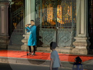 Old Quarter Night Market In Hanoi 