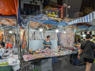 Old Quarter Night Market In Hanoi 