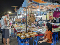 Old Quarter Night Market In Hanoi 