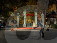 Old Quarter Night Market In Hanoi 