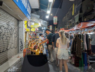Old Quarter Night Market In Hanoi 