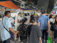 Old Quarter Night Market In Hanoi 