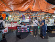 Old Quarter Night Market In Hanoi 