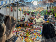 Old Quarter Night Market In Hanoi 