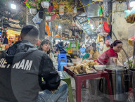 Old Quarter Night Market In Hanoi 
