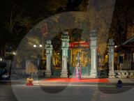 Old Quarter Night Market In Hanoi 