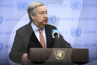 NY; UN Secretary General Briefing On South Sudan