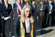 Patricia Miralles In The National Necropolis Of The Senegalese Tata In Chasselay
