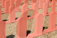 Patricia Miralles In The National Necropolis Of The Senegalese Tata In Chasselay