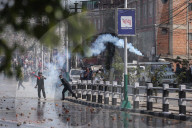 Pro-monarchy Protestors Demonstration In Capital Kathmandu, Nepal