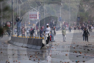 Pro-monarchy Protestors Demonstration In Capital Kathmandu, Nepal