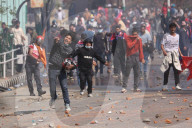 Pro-monarchy Protestors Demonstration In Capital Kathmandu, Nepal