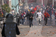 Pro-monarchy Protestors Demonstration In Capital Kathmandu, Nepal