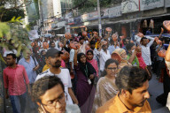 Garment Worker Protest In Dhaka 