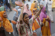 Garment Worker Protest In Dhaka 