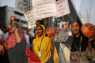 Garment Worker Protest In Dhaka 