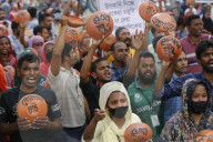 Garment Worker Protest In Dhaka 