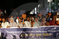 Garment Worker Protest In Dhaka 