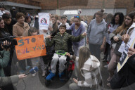 Demonstration Against Bullying In Santander